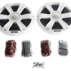 Fusion SG-FL77SPW Signature Marine Speakers With LED 7.7in 280W White -Cheap Fusion Store 010 01428 01 1
