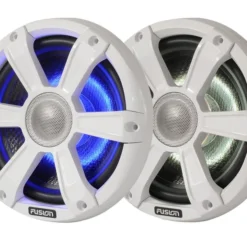Fusion SG-FL77SPW Signature Marine Speakers With LED 7.7in 280W White -Cheap Fusion Store 010 01428 01 17jpg