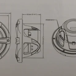 Fusion SG-FL77SPW Signature Marine Speakers With LED 7.7in 280W White -Cheap Fusion Store 010 01428 10 5