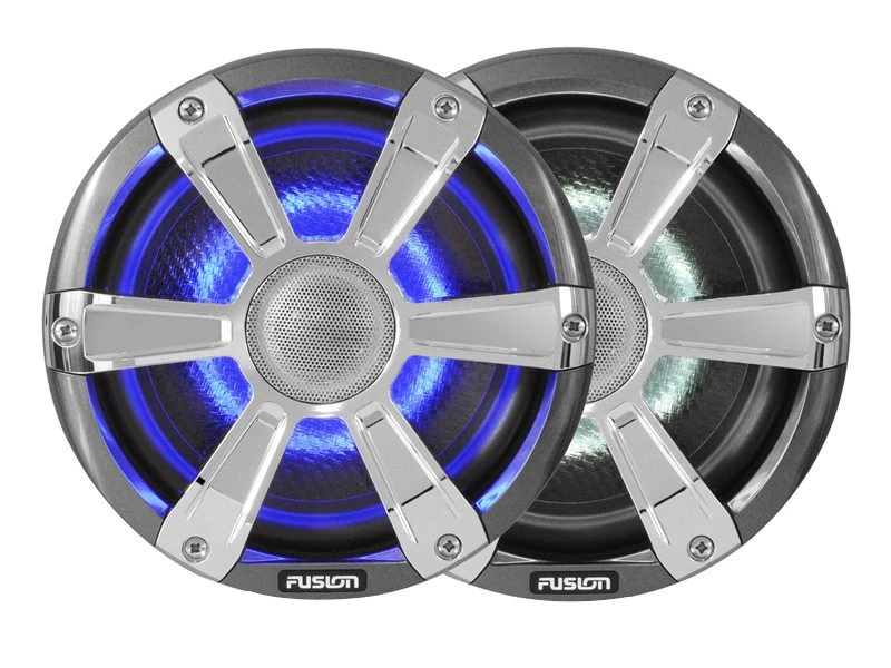 Fusion SG-FL77SPC Signature Marine Speakers With LED 7.7in 280W Chrome 5 Fusion SG-FL77SPC Signature Marine Speakers With LED 7.7in 280W Chrome - Image 5