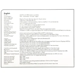 Fusion Marine MS-AV755 Entertainment System With DVD/CD Player