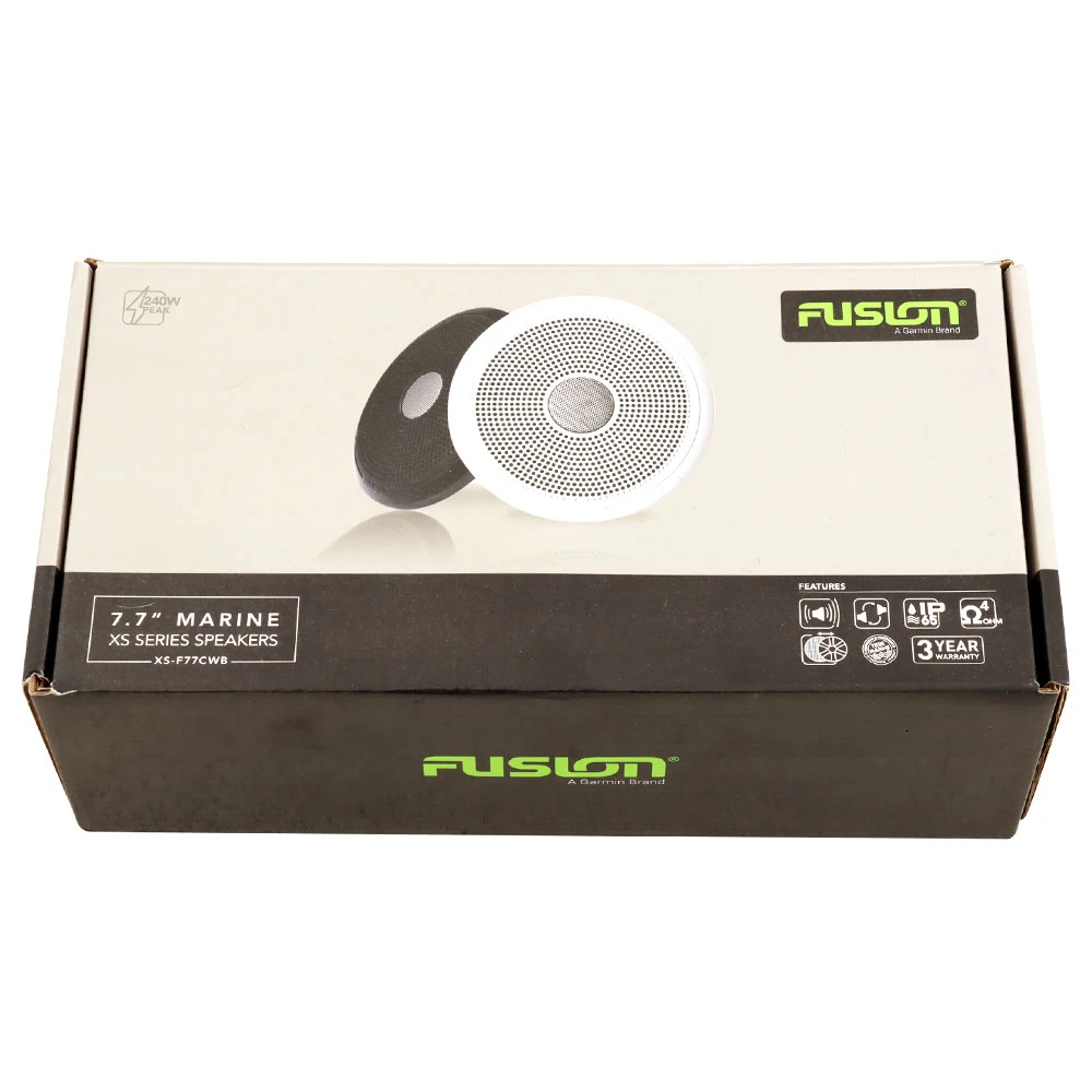 Fusion XS-F77CWB XS Series Classic Marine Speakers 7.7in 240W 4 Fusion XS-F77CWB XS Series Classic Marine Speakers 7.7in 240W - Image 4