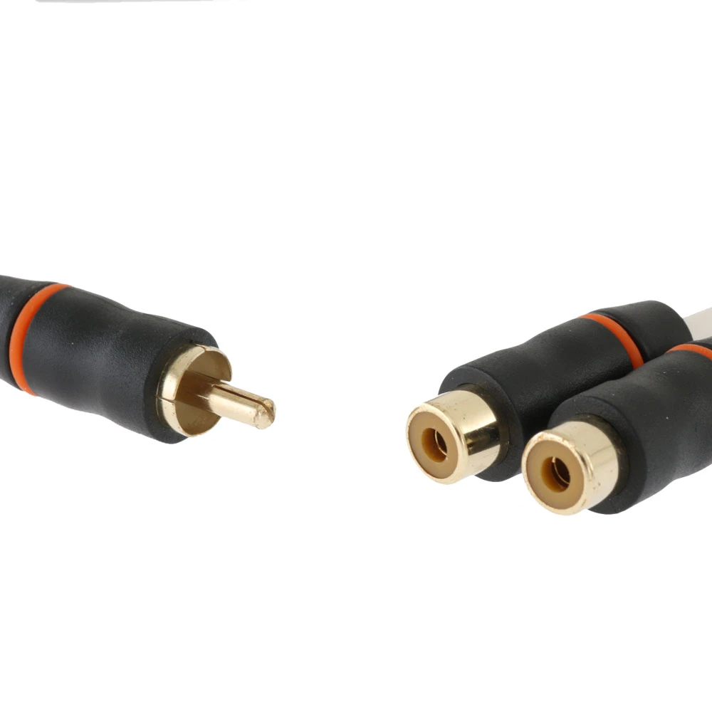 Fusion EL-RCAYF Standard RCA Splitter Cable 2x Female To 1x Male 2 Fusion EL-RCAYF Standard RCA Splitter Cable 2x Female To 1x Male - Image 2