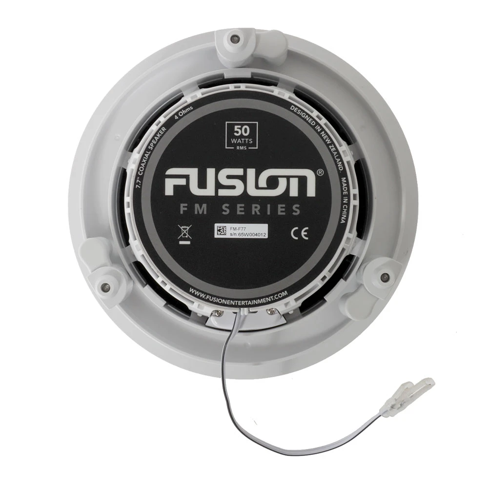 Fusion FM-F77RW Flush Mount Marine Speakers 7.7in 200W White 3 Fusion FM-F77RW Flush Mount Marine Speakers 7.7in 200W White - Image 3