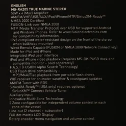 Fusion MS-RA205 Marine Stereo Package With Speakers -Cheap Fusion Store 3270 3 1