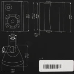 Fusion 2-Way Marine Box Speakers 4in 100W Pair 9 Fusion 2-Way Marine Box Speakers 4in 100W Pair -Cheap Fusion Store 5500 9