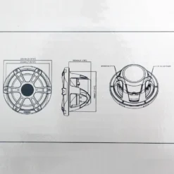 Fusion Signature 2-Way Coaxial Sports Chrome Marine Speakers With LED 8.8in 330W 9 Fusion Signature 2-Way Coaxial Sports Chrome Marine Speakers With LED 8.8in 330W -Cheap Fusion Store 91652 3 n