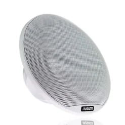 Fusion Signature 3 Classic White Marine Speakers 8.8in 330W -Cheap Fusion Store sg f88w angled right tilt reflection