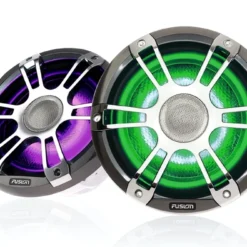 Fusion Signature 3 Sports Chrome LED Marine Speakers 8.8in 330W -Cheap Fusion Store sg crgbw spc pair colour 02 88