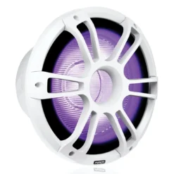 Fusion Signature 3 Sports White LED Marine Subwoofer 12in 1400W -Cheap Fusion Store sg crgbw subwoofer spw right facing 12
